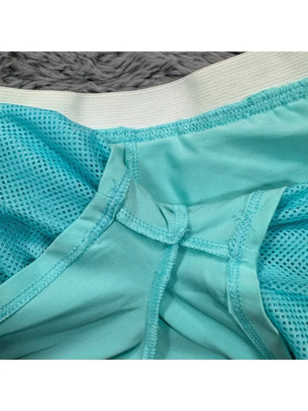 Mta Sports Skort Girls S Blue Polyester Tennis Performance Elastic Waistband